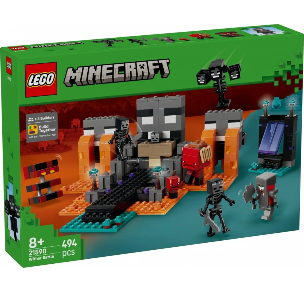 LEGO Minecraft Walka z Witherem – klocki konstrukcyjne