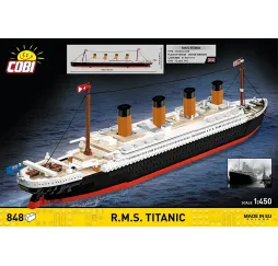 Cobi Titanic 848 el. – klocki konstrukcyjne 8+