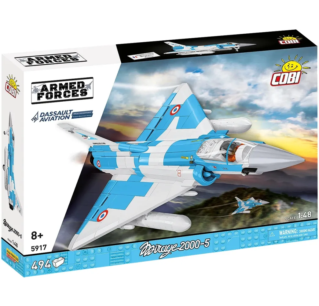 Cobi Klocki Mirage 2000-5 – myśliwiec Armed Forces