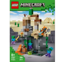 LEGO Minecraft Loch zombie – klocki konstrukcyjne 8+