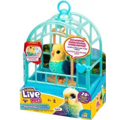 Little Live Pets ptaszek interaktywny Cobi błękitny