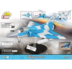 Cobi Klocki Mirage 2000-5 – myśliwiec Armed Forces