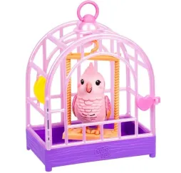 Little Live Pets ptaszek interaktywny różowy Cobi