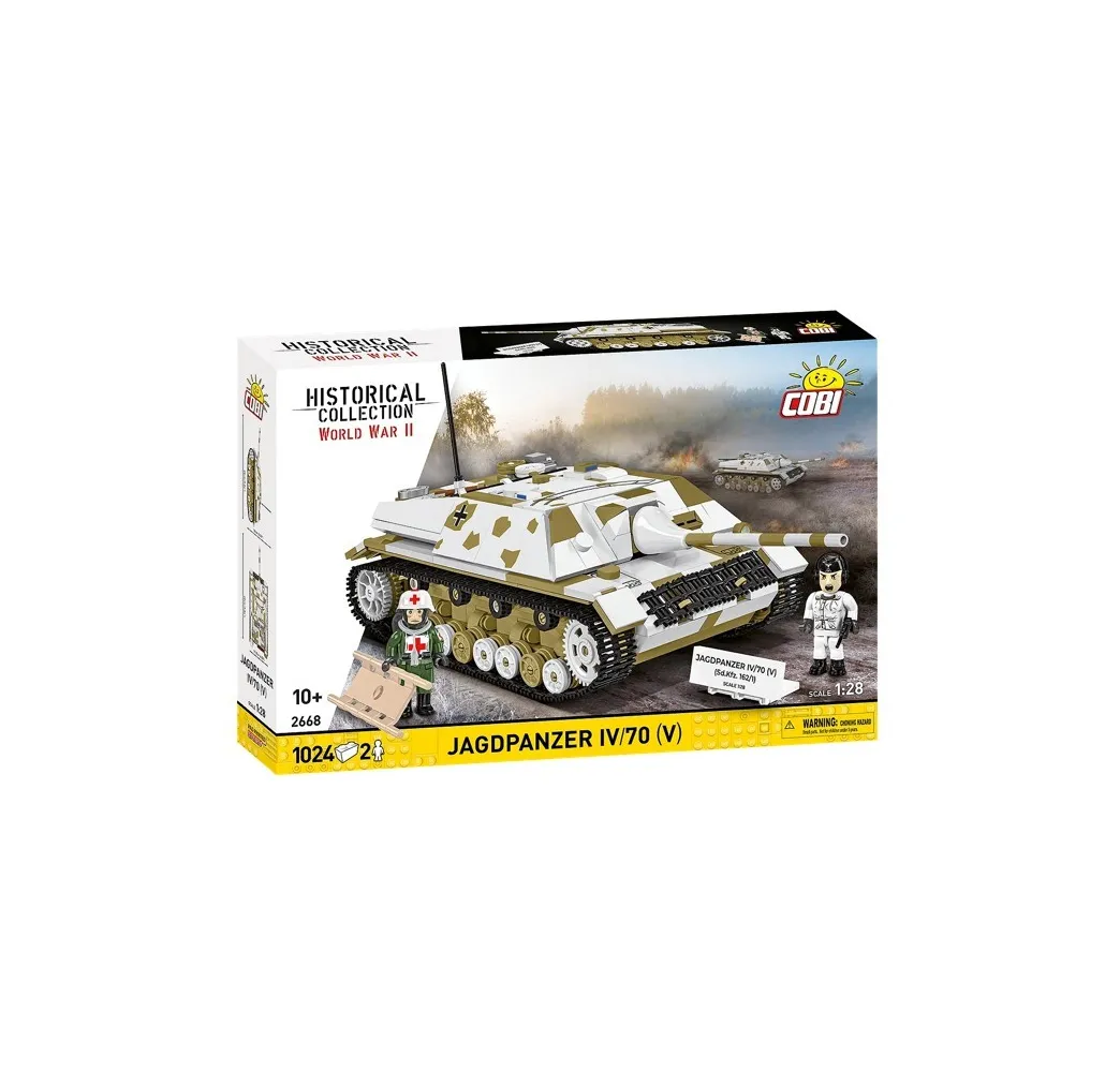 Jagdpanzer IV/70 V Cobi klocki konstrukcyjne 1024 el.