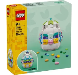 LEGO Dekoracyjna pisanka – klocki kreatywne 9+