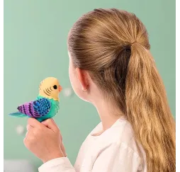 Little Live Pets ptaszek interaktywny Cobi błękitny