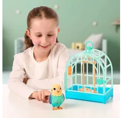 Little Live Pets ptaszek interaktywny Cobi błękitny
