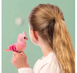 Little Live Pets ptaszek interaktywny różowy Cobi