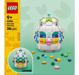 LEGO Dekoracyjna pisanka – klocki kreatywne 9+