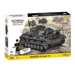 Panzer III Ausf. H – klocki konstrukcyjne Cobi 963 el.