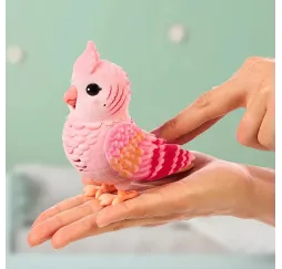 Little Live Pets ptaszek interaktywny różowy Cobi