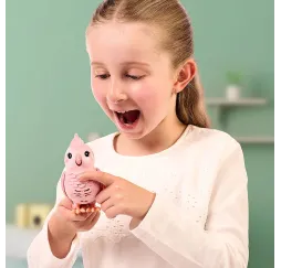 Little Live Pets ptaszek interaktywny różowy Cobi