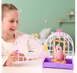 Little Live Pets ptaszek interaktywny różowy Cobi