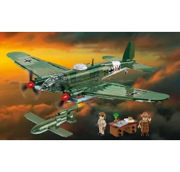 Heinkel He 111 z V1 klocki konstrukcyjne COBI