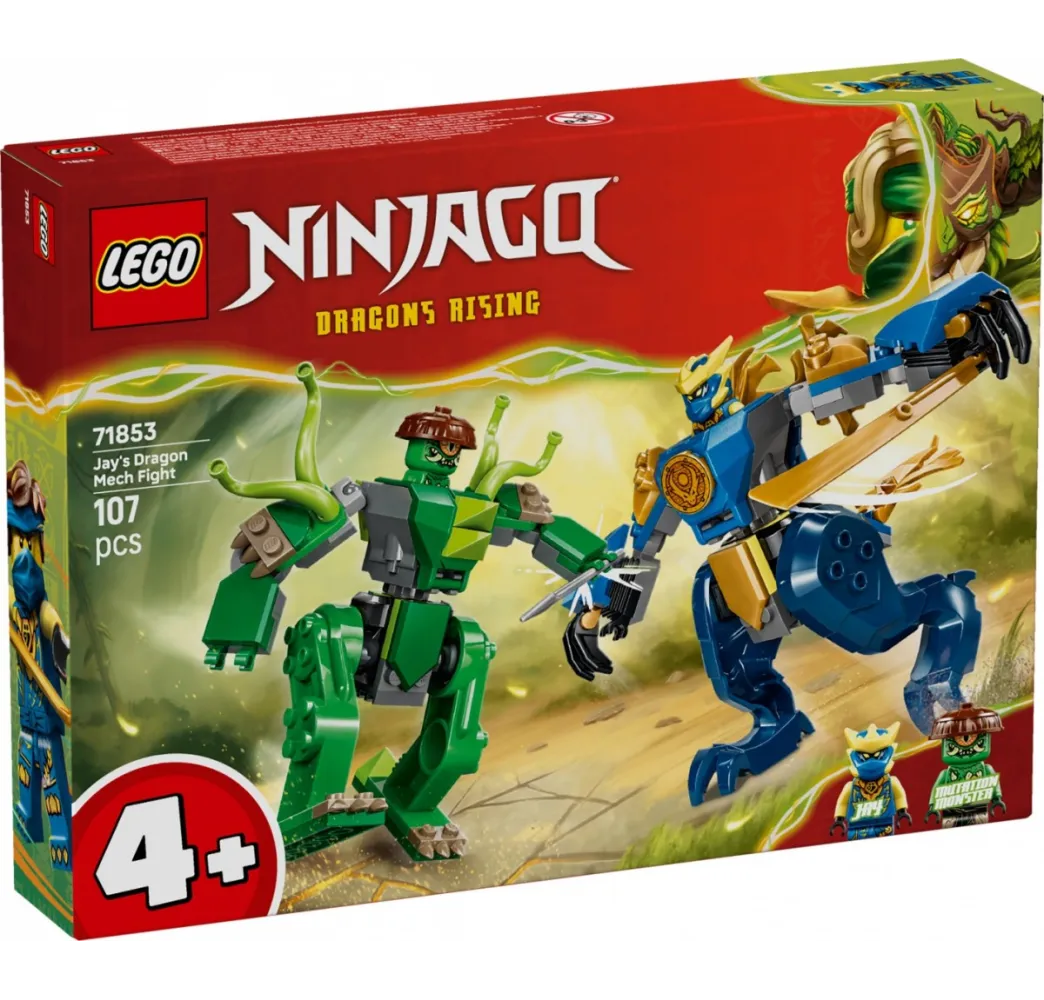 LEGO NINJAGO Bitwa w smoczym mechu Jaya – klocki