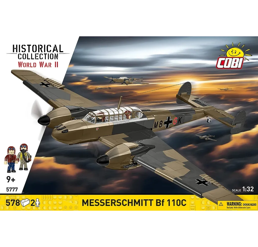 Messerschmitt Bf 110C klocki konstrukcyjne Cobi 578 el.