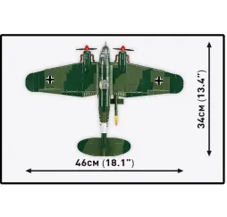 Heinkel He 111 z V1 klocki konstrukcyjne COBI