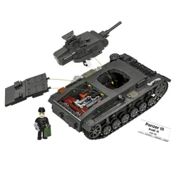 Panzer III Ausf. H – klocki konstrukcyjne Cobi 963 el.