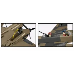 Messerschmitt Bf 110C klocki konstrukcyjne Cobi 578 el.