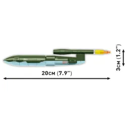 Heinkel He 111 z V1 klocki konstrukcyjne COBI
