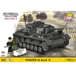 Panzer III Ausf. H – klocki konstrukcyjne Cobi 963 el.