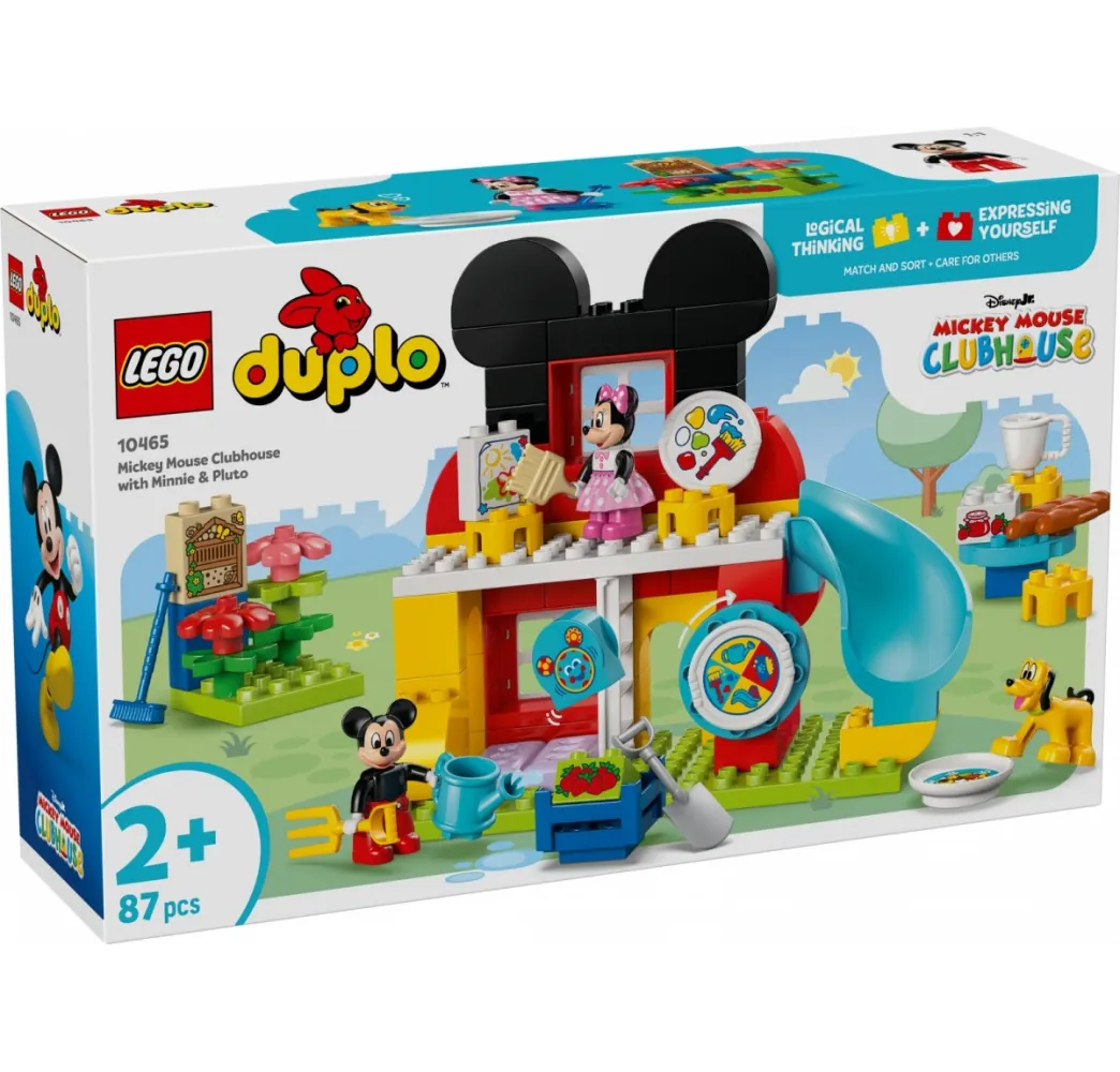 LEGO DUPLO Disney Klub Myszki Miki – klocki 2+