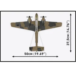 Messerschmitt Bf 110C klocki konstrukcyjne Cobi 578 el.