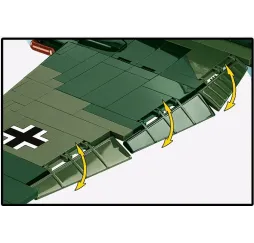 Heinkel He 111 z V1 klocki konstrukcyjne COBI
