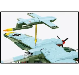 Heinkel He 111 z V1 klocki konstrukcyjne COBI