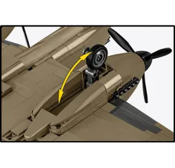 Messerschmitt Bf 110C klocki konstrukcyjne Cobi 578 el.