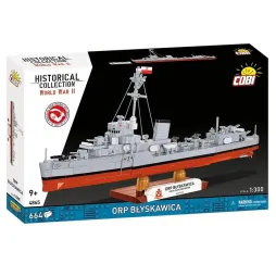 Cobi ORP Błyskawica 664 el. – klocki konstrukcyjne