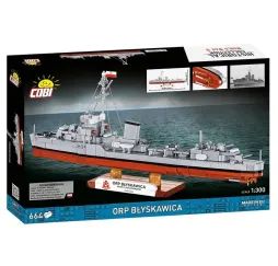 Cobi ORP Błyskawica 664 el. – klocki konstrukcyjne