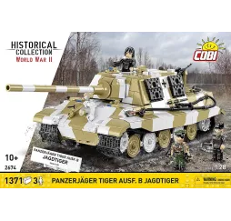 Panzerjager Tiger Ausf. B – klocki konstrukcyjne Cobi