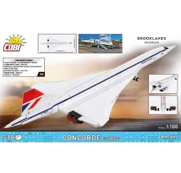 Concorde G-BBDG klocki konstrukcyjne Cobi 518 el.