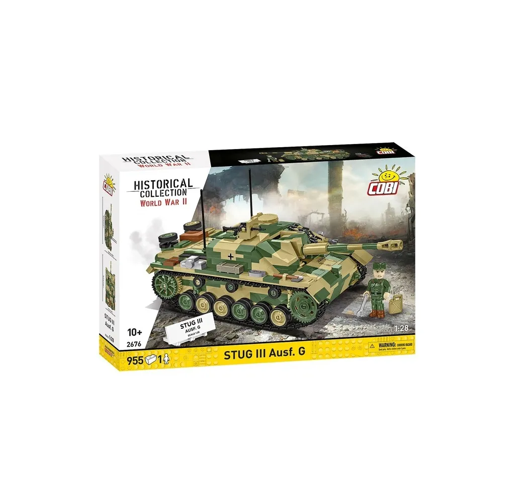 StuG III Ausf. G 955 el. – klocki konstrukcyjne COBI
