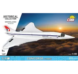 Concorde G-BBDG klocki konstrukcyjne Cobi 518 el.