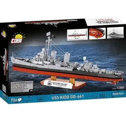 Cobi USS Kidd – klocki konstrukcyjne Historical Collection