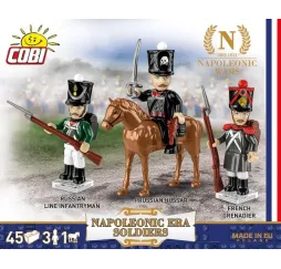 Cobi Napoleonic Era Soldiers – figurki kolekcjonerskie