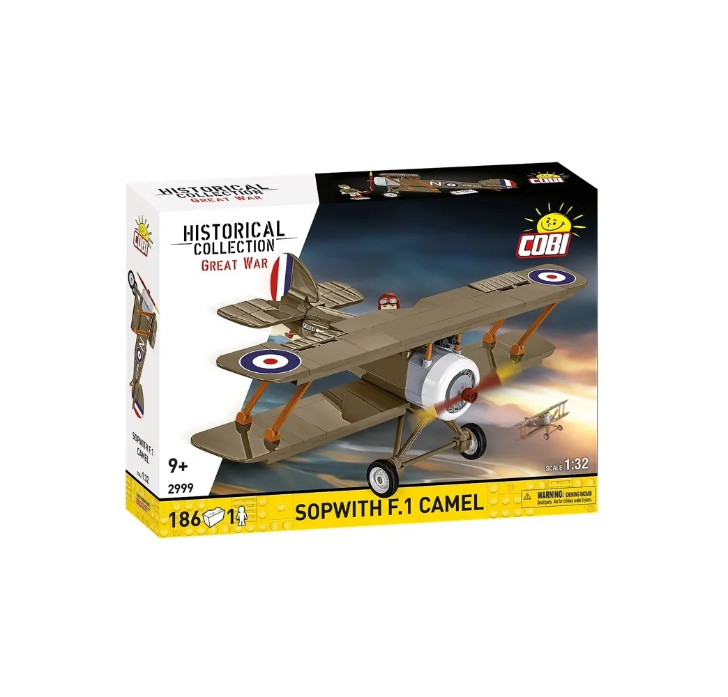 Cobi Klocki Sopwith F.1 Camel – model samolotu 9+