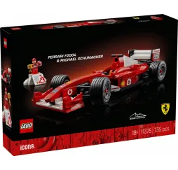 LEGO Icons Ferrari F2004 Michael Schumacher klocki