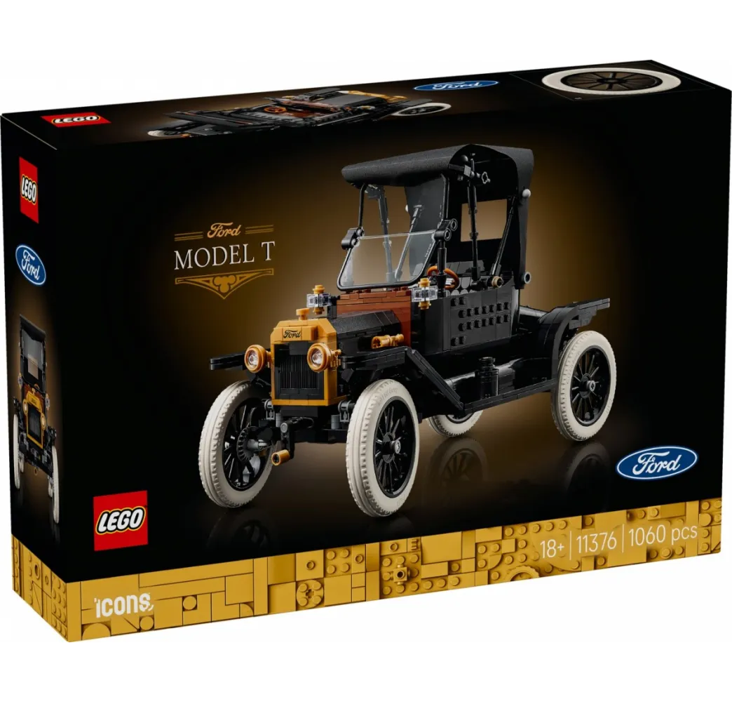 LEGO Icons Ford Model T – klocki konstrukcyjne 18+