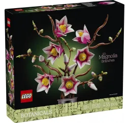 LEGO Botanicals Gałązki magnolii – klocki konstrukcyjne