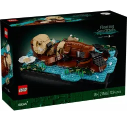LEGO Ideas Pływające wydry – klocki konstrukcyjne