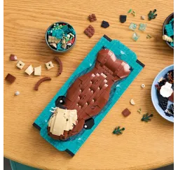 LEGO Ideas Pływające wydry – klocki konstrukcyjne