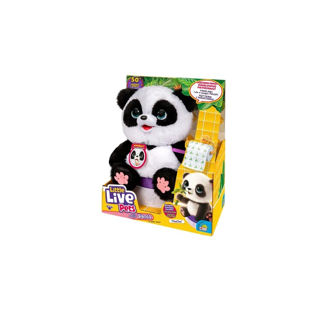 Little Live Pets ChuChu panda interaktywna Cobi