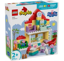 LEGO DUPLO Peppa Pig Dom rodzinny – klocki 2+