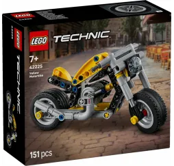 LEGO Technic Żółty motocykl – klocki konstrukcyjne