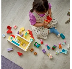 LEGO DUPLO Peppa Pig Dom rodzinny – klocki 2+