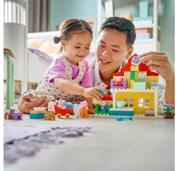 LEGO DUPLO Peppa Pig Dom rodzinny – klocki 2+