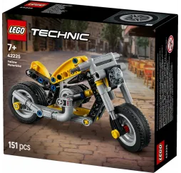 LEGO Technic Żółty motocykl – klocki konstrukcyjne